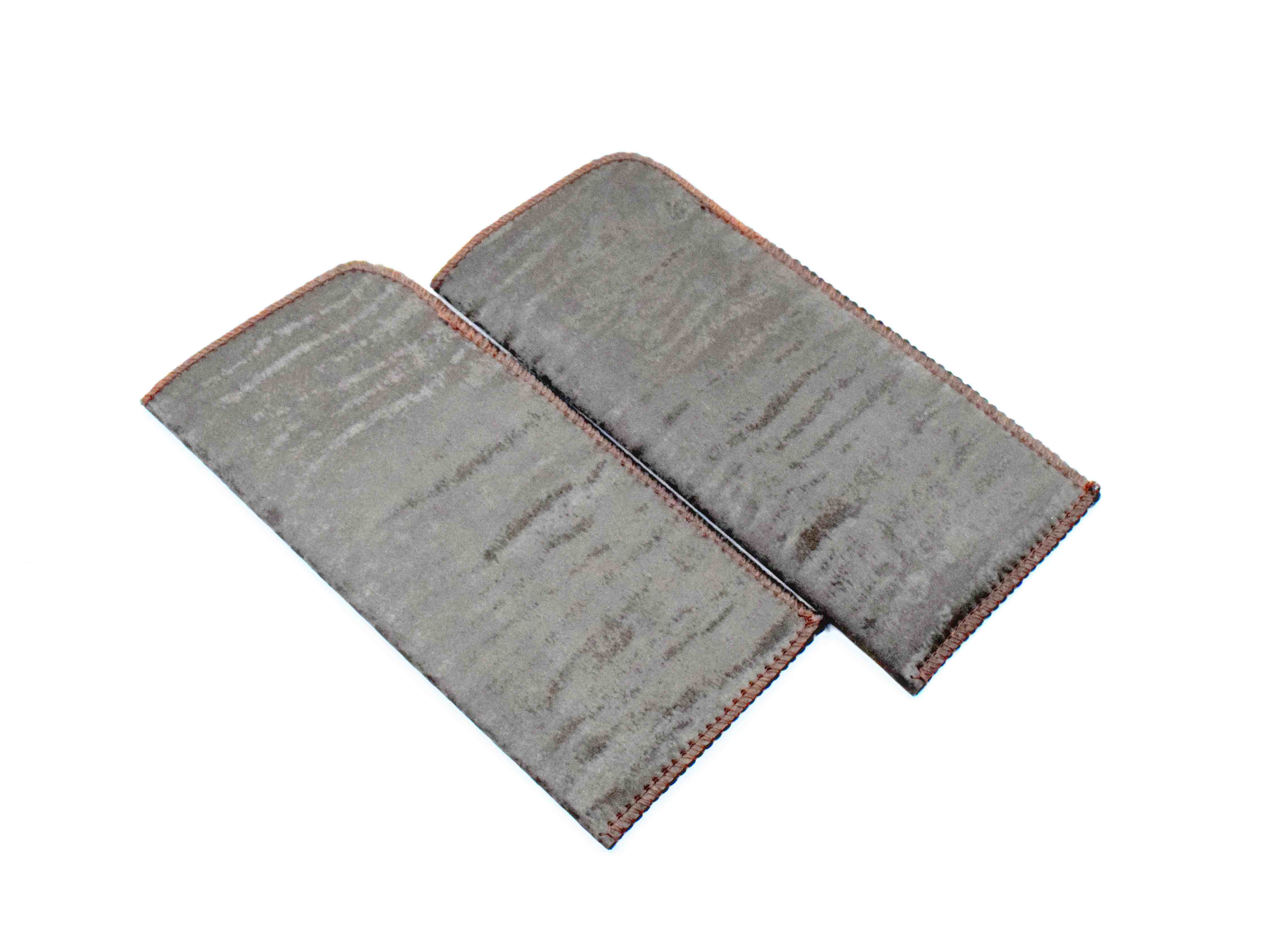 Чехол тканевые коричневые (плотный атлас)